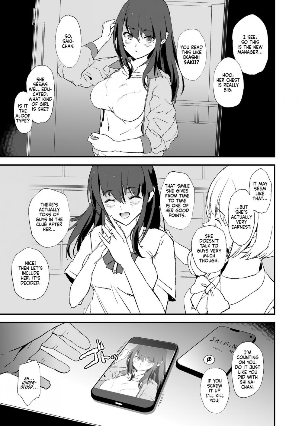 Hentai Manga Comic-It seems your girlfriend is going to the cock sleeve camp-Read-2